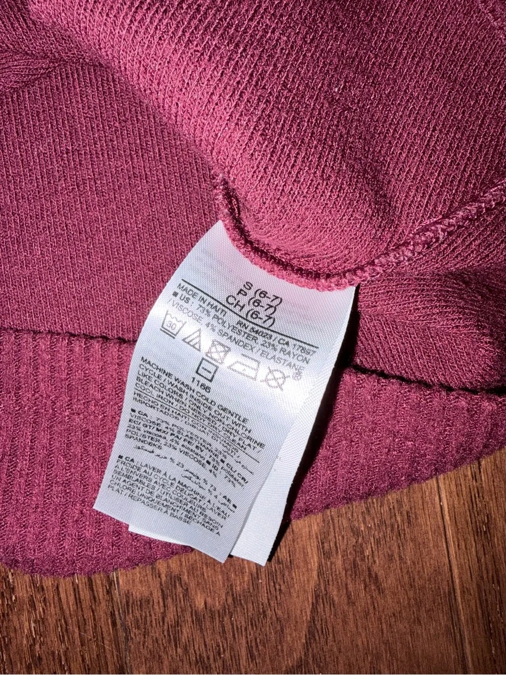 Old Navy Ribbed Girls Knot-Front Crop Top Sz 6/7